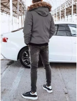 Pánská zimní bunda tmavě šedá Dstreet model 21966669 - FashionStreet