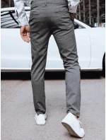Pánské tmavě šedé chinos kalhoty Dstreet model 21977243 - FashionStreet
