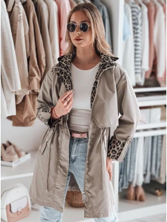 Dámská přechodná bunda béžová Dstreet model 21984302 - FashionStreet