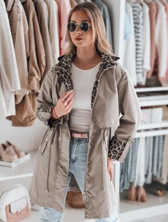 Dámská přechodná bunda béžová Dstreet model 21984302 - FashionStreet