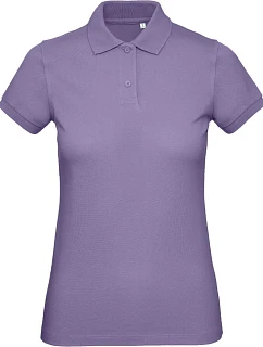 B&C Inspire Polo /women_° Dámske polo tričko z bio bavlny 01.0440 millennial lilac