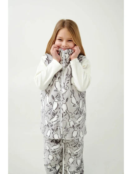 Dětská vesta s potiskem model 20516608 - Vamp Dětská vesta s potiskem model 20516608 - Vamp