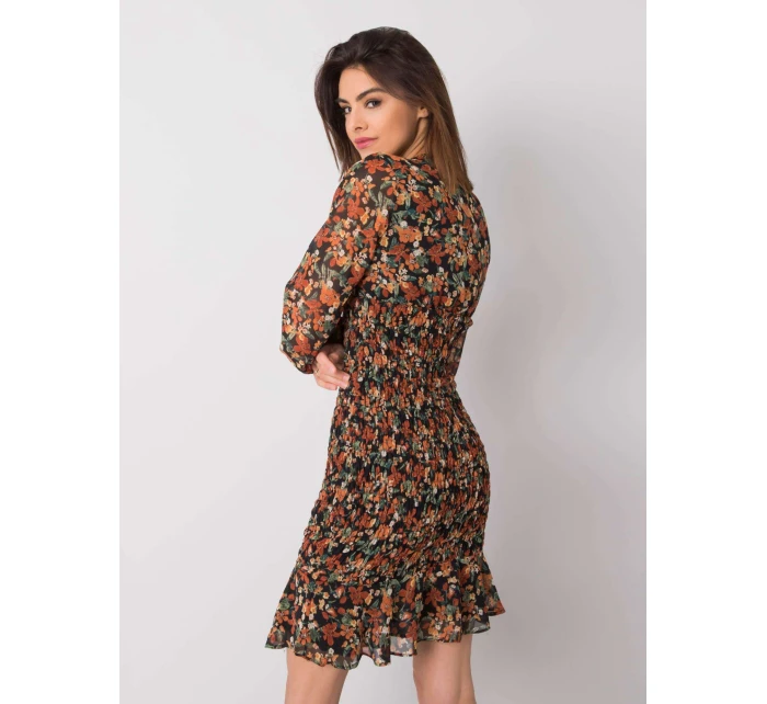 Šaty 328 SK 50024.52 čierna a béžová