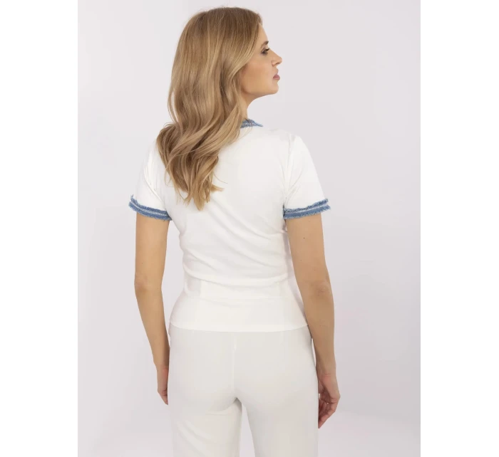 Blúzka NM TS V8319.95 ecru Blúzka NM TS V8319.95 ecru