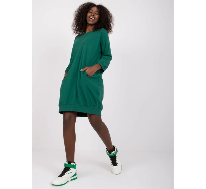 Šaty RV SK 6839.95 tmavozelené Šaty RV SK 6839.95 tmavozelené