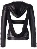 Blúzka V-9320 čierna - Axami