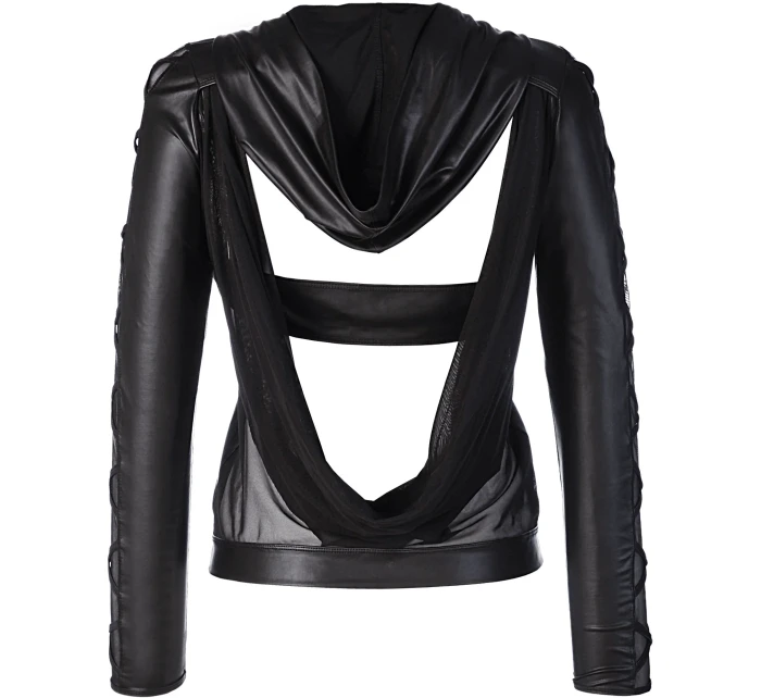 Blúzka V-9320 čierna - Axami