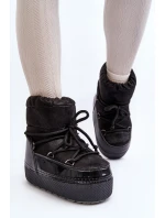 Dámské Sněhule S vázáním Black Toolsa Dámské Sněhule S vázáním Black Toolsa