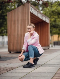 Dámske topánky Vuch Lucky Dots Black