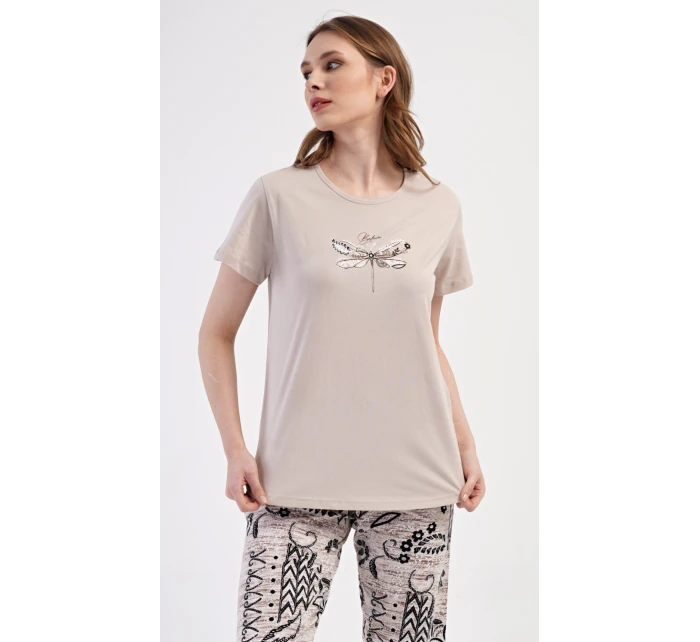 Dámske capri pyžamo Elena Dámske capri pyžamo Elena