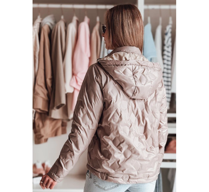 Dámská přechodná bunda růžová Dstreet model 21986752 - FashionStreet