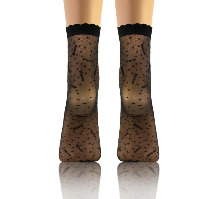 Sesto Senso ponožky wz.09 Picot A'2