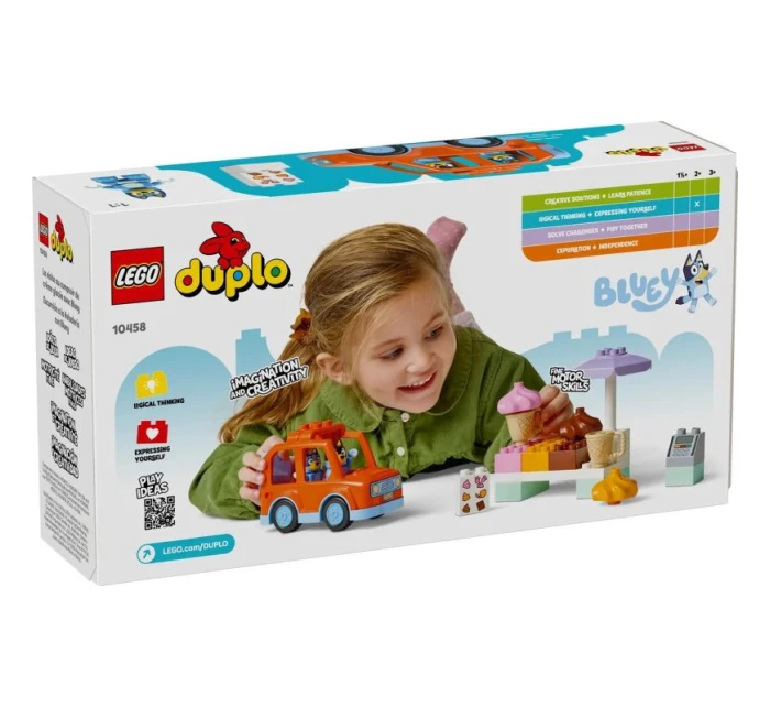 LEGO DUPLO Bluey 10458 Zmrzlinový výlet s Blueom