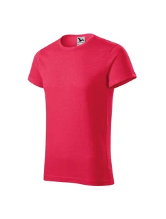 Malfini Fusion M MLI-163M7 červený melanžový pánsky dres