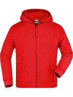 JN Dětská mikina s kapucí 02.0 red model 22530418 - Daiber JN Dětská mikina s kapucí 02.0 red model 22530418 - Daiber