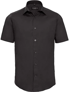 Elastická košile s krátkým rukávem 11. black model 22475670 - Russell Athletic