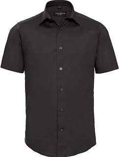 Elastická košile s krátkým rukávem 11. black model 22475670 - Russell Athletic