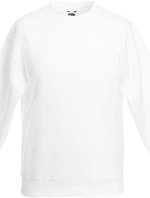 Fruit of the Loom Classic Kids Set-In Sweat Detská mikina 16.2041 biela
