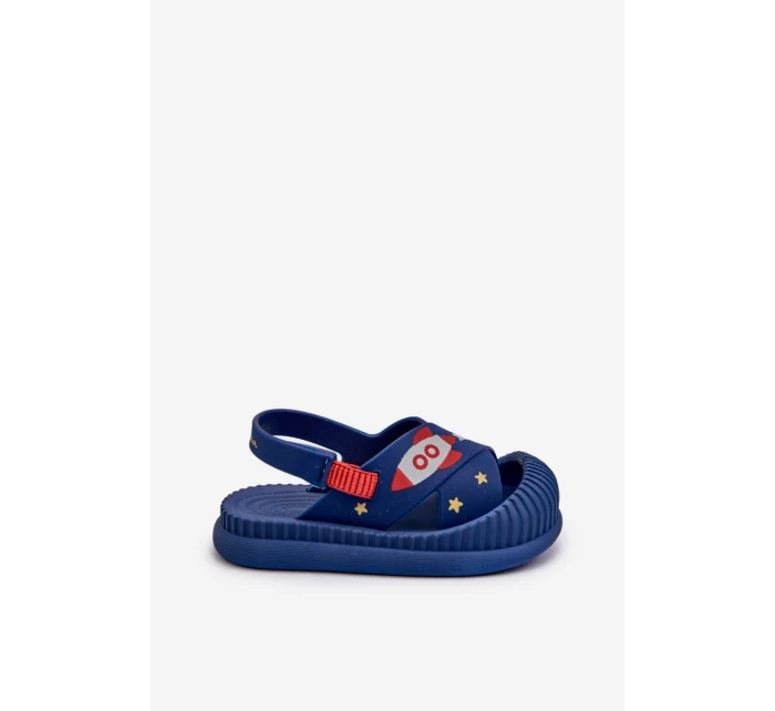 Klapki Sandałki Dziecięce 83525 Ipanema Cute Baby Granatowe