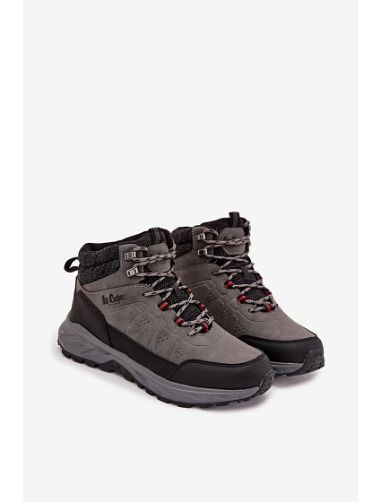 Pánské trekové boty s izolací model 21718278 šedé - Lee Cooper