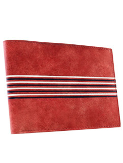 Pánske peňaženky 701 CSG RED WHITE BL červená