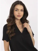 Blúzka D73761M11173A čierna