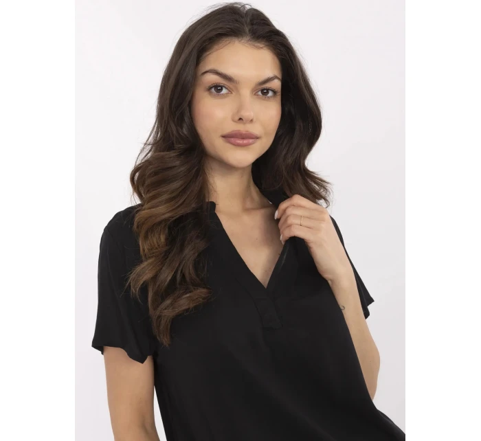 Blúzka D73761M11173A čierna