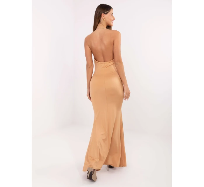 Sukienka IT SK model 21768594 camelowy - FPrice