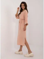 Šaty LK SK 509694.61 broskyňová