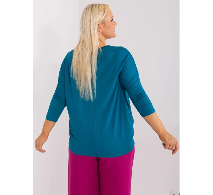 Bluzka RV BZ model 19465496 morski - FPrice Bluzka RV BZ model 19465496 morski - FPrice
