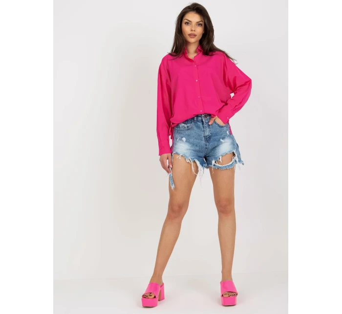 Koszula TO KS model 18484449 fuksjowy - FPrice Koszula TO KS model 18484449 fuksjowy - FPrice