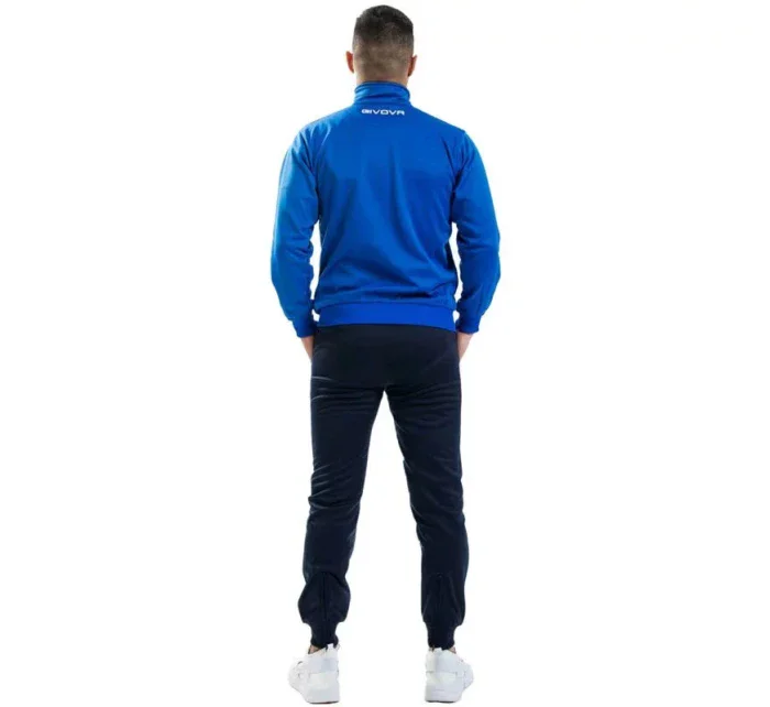 Pánska tepláková súprava TT012 0204 Svetlomodrá s tmavomodrou - Givova