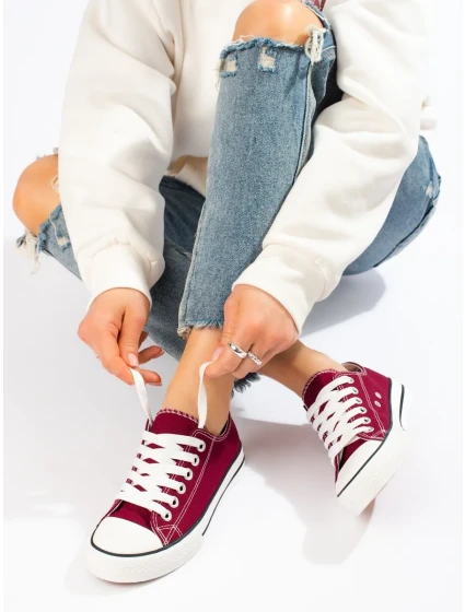 Trendy model 18504721 dámské tenisky bez podpatku Trendy model 18504721 dámské tenisky bez podpatku