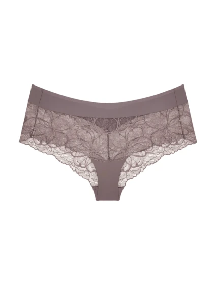 Body Make-Up Illusion Lace Shorty - GRAY - TRIUMPH GRAY - TRIUMPH
