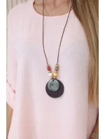 Súprava blúzka + nohavice s príveskom svetlo púdrovo ružová Súprava blúzka + nohavice s príveskom svetlo púdrovo ružová