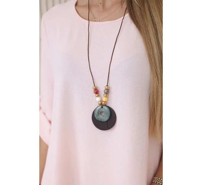 Súprava blúzka + nohavice s príveskom svetlo púdrovo ružová Súprava blúzka + nohavice s príveskom svetlo púdrovo ružová