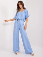 Spodnie DHJ SP model 19760094 jasny niebieski - FPrice Spodnie DHJ SP model 19760094 jasny niebieski - FPrice