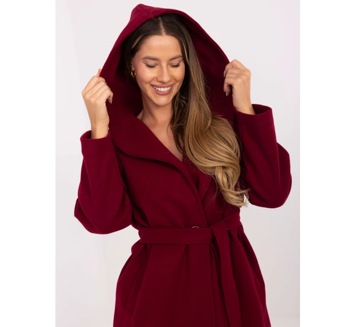 Płaszcz IT PL model 21320012 bordowy - FPrice