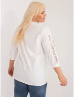 Blúzka RV BZ 9450.36 bielo-hnedá Blúzka RV BZ 9450.36 bielo-hnedá
