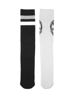 Ponožky Converse 2 balenia biele, čierne E744A