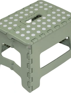 PROTIŠMYKOVÁ SKLADACIA STOLIČKA ZELENÁ