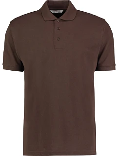 Kustom Kit KK 403 Pánske polo tričko z piké „Superwash“ 43.0403 čokoládová