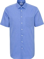 Seidensticker Shirt Regular SSL Košeľa s krátkym rukávom 78.3001 stredne modrá