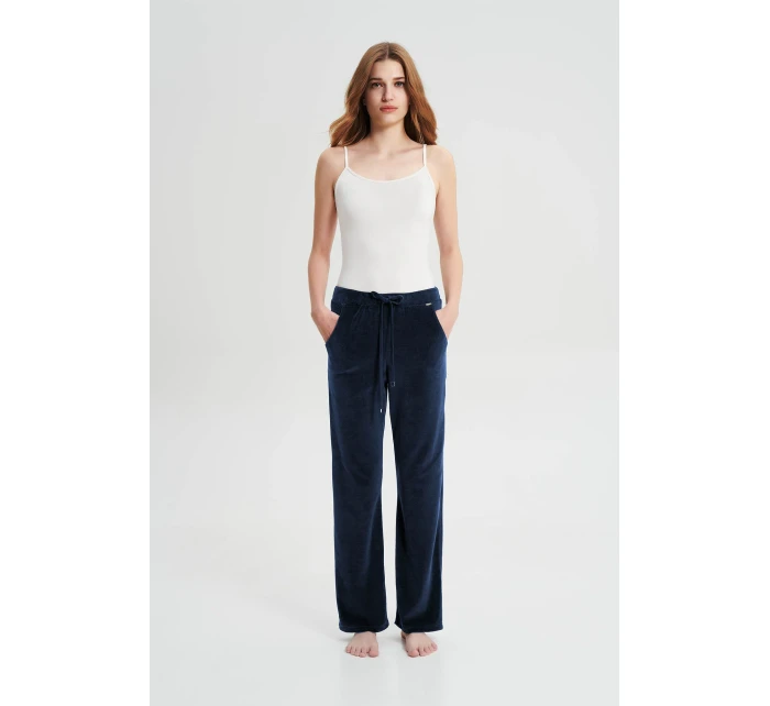 Vamp - Zamatové nohavice s vreckami 21191 - Vamp Vamp - Zamatové nohavice s vreckami 21191 - Vamp