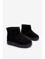 Dětské sněhové boty s podšívkou černé Big Star model 21637262 - Big Star Shoes Dětské sněhové boty s podšívkou černé Big Star model 21637262 - Big Star Shoes