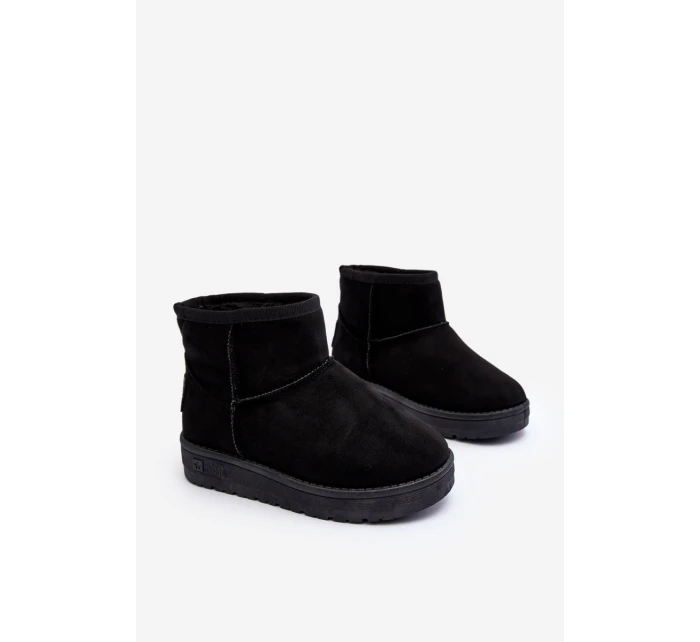 Dětské sněhové boty s podšívkou černé Big Star model 21637262 - Big Star Shoes Dětské sněhové boty s podšívkou černé Big Star model 21637262 - Big Star Shoes