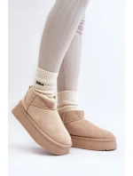 Dámské Sněhule Na Podrážce Beige model 21645981 - Boto