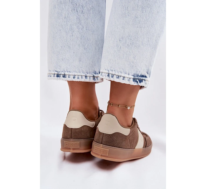 Dámské tenisky Big Star TT274116 hnědé