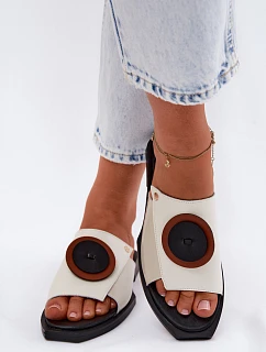 Kožené dámské pantofle model 22123051 - Maciejka