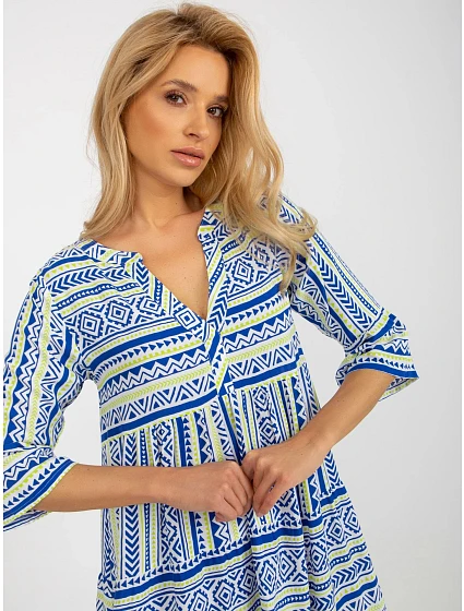 Dámské šaty model 18132732 tmavě modré - FPrice